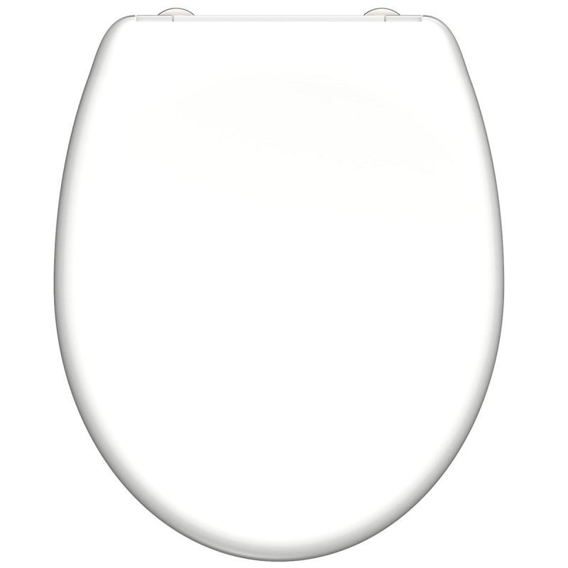 Schütte Duroplast WC-Sitz WHITE mit Absenkautomatik und Schnellverschluss