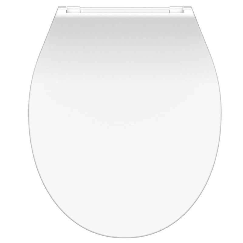 Schütte Duroplast WC-Sitz SLIM WHITE mit Absenkautomatik und Schnellverschluss