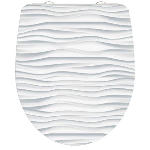 Schütte Duroplast HG WC-Sitz WHITE WAVE mit Absenkautomatik und Schnellverschluss Schütte Duroplast HG WC-Sitz WHITE WAVE mit Absenkautomatik und Schnellverschluss