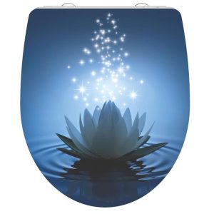 Schütte Duroplast HG WC-Sitz WATER LILY mit Absenkautomatik und Schnellverschluss Schütte Duroplast HG WC-Sitz WATER LILY mit Absenkautomatik und Schnellverschluss