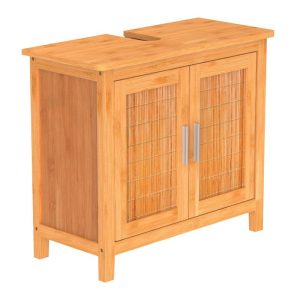 Schütte WTU Bambus Waschbeckenunterschrank Schütte WTU Bambus Waschbeckenunterschrank