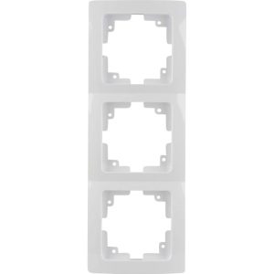 Unitec Abdeckrahmen Monaco 3-fach ultraweiß 25,5 x 8,1 x 1,5 cm Unitec Abdeckrahmen Monaco 3-fach ultraweiß 25,5 x 8,1 x 1,5 cm