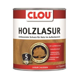 Clou Holzlasur Palisander 0,75 L Clou Holzlasur Palisander 0,75 L