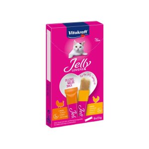 Vitakraft Cat Jelly Lovers Huhn und Pute 6 x 15g Vitakraft Cat Jelly Lovers Huhn und Pute 6 x 15g
