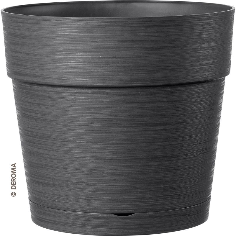 Pflanztopf Vaso Save R 20 cm anthrazit