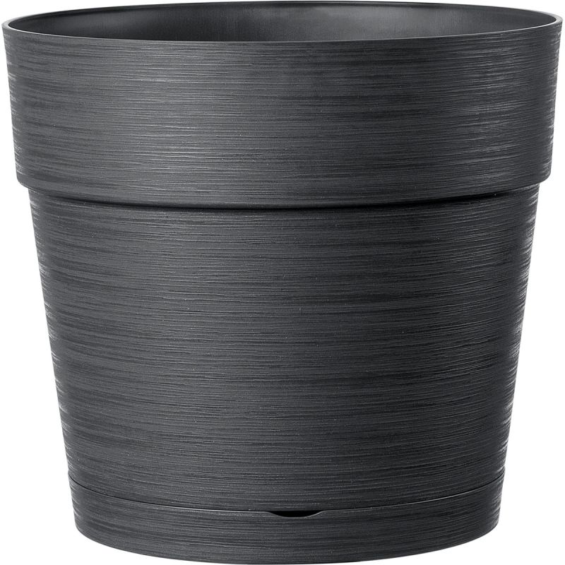 Pflanztopf Vaso Save R 29 cm anthrazit