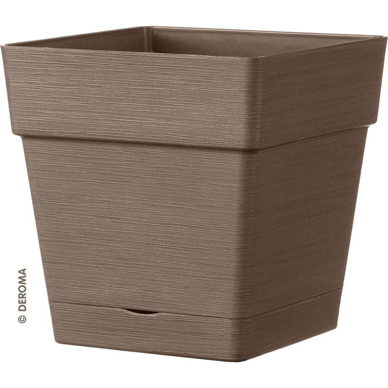 Pflanzkasten Quadro Save R 17 cm camel