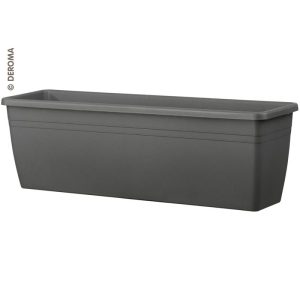 Blumenkasten Day R 40 cm anthrazit Blumenkasten Day R 40 cm anthrazit