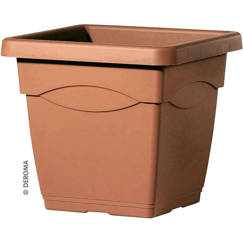 Blumentopf Quadro Day R 38 cm cotto
