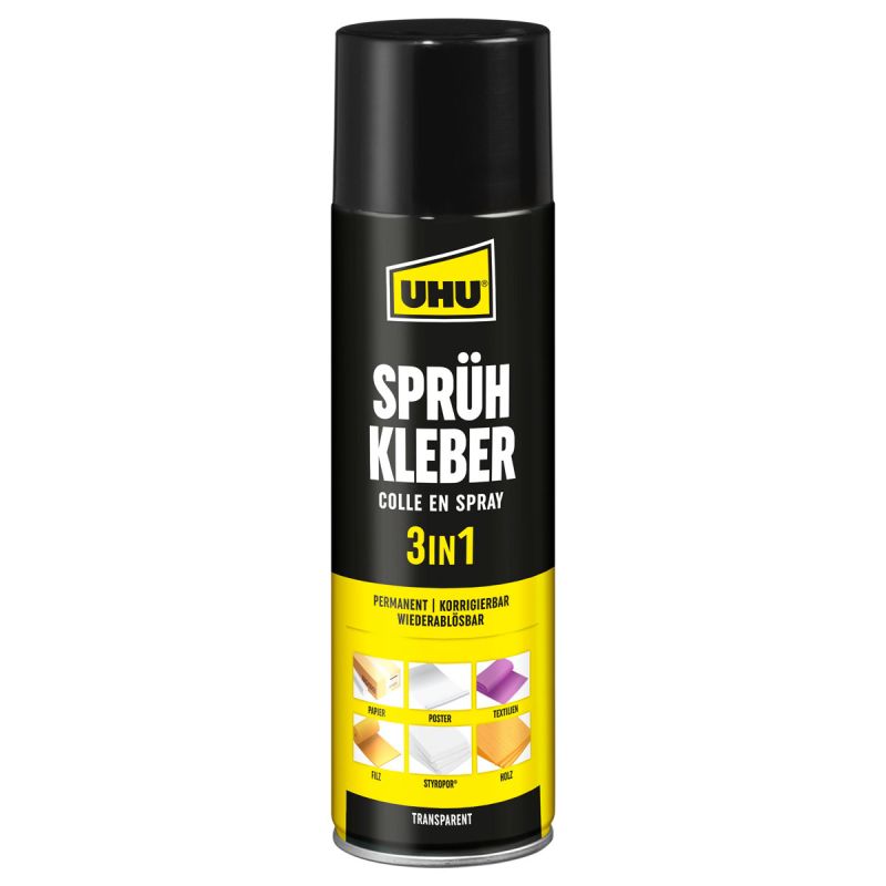 UHU Sprühkleber 3 in 1 500 ml