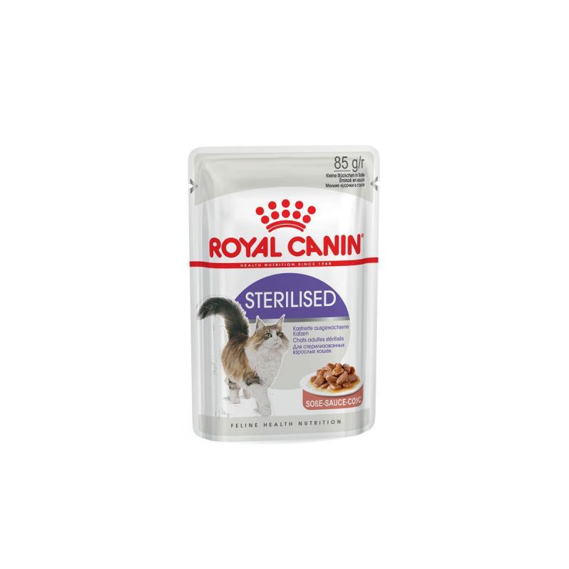 Katzenfutter Frischebeutel Sterilised in Soße 85g