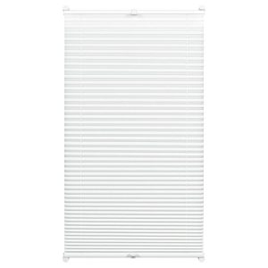 Gardinia Plissee Easyfix mit 2 Bedienschienen 50 x 130 cm weiß