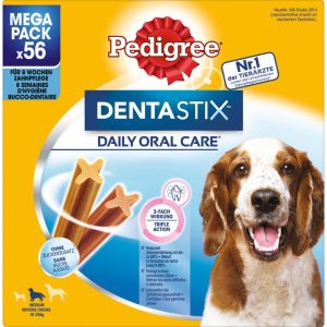 Pedigree Hundesnack DentaStix Medium Big Pack 56 Sticks Pedigree Hundesnack DentaStix Medium Big Pack 56 Sticks