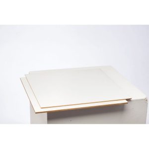 Dünn-MDF-Pl weiß 2800 x 2070 x 3 mm