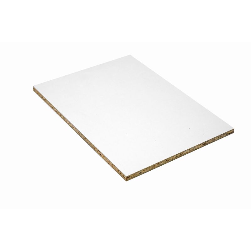 Spanplatte 280 x 207 x 1,9 cm weiß
