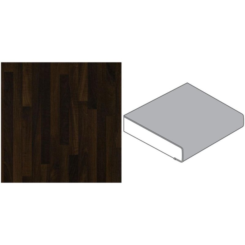 Getaelements Küchenarbeitsplatte noce butcherblock 4100 x 600 x 39 mm