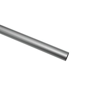 Gardinia Gardinenstange Industrial Home silber 1,6 m