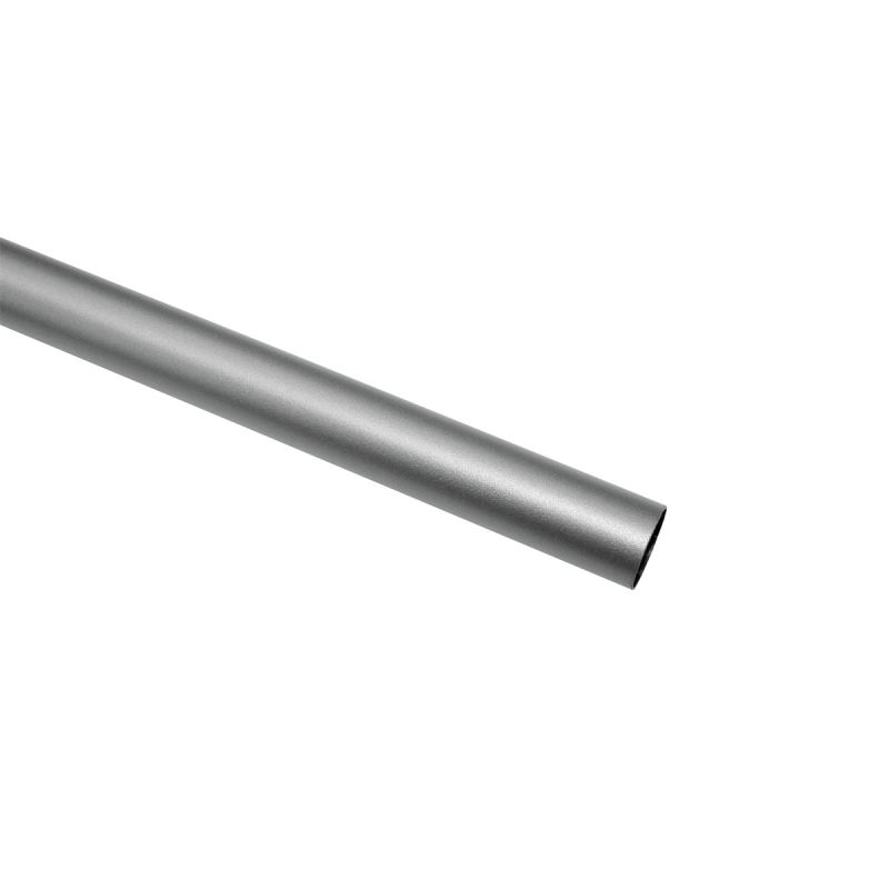 Gardinia Gardinenstange Industrial Home silber 1,6 m
