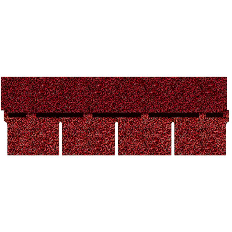 Schindel Bardoline Rechteckform rot