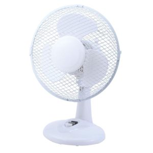 Flector Technik Tischventilator Jupiter Durchmesser 23 cm weiß