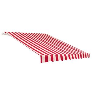 Gelenkarmmarkise Nizza rot-weiss 300 x 200 cm Gelenkarmmarkise Nizza rot-weiss 300 x 200 cm