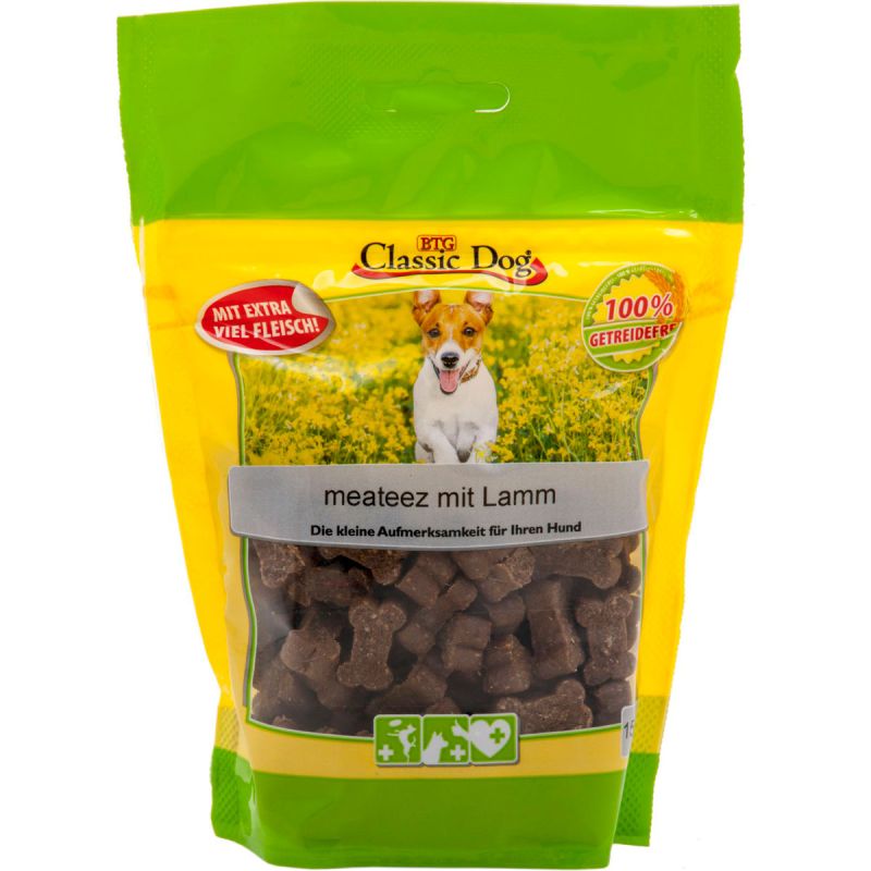 Classic Dog Snack meateez mit Lamm 150g