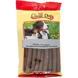 Classic Dog Snack Rollos mit Lamm 20er Classic Dog Snack Rollos mit Lamm 20er