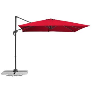 Schneider Schirme Ampelschirm Rhodos Junior 270 x 270 rot Schneider Schirme Ampelschirm Rhodos Junior 270 x 270 rot
