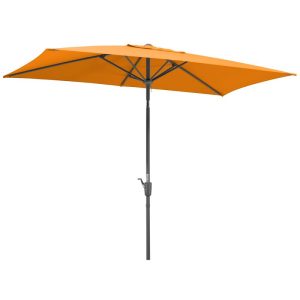 Schneider Schirme Schirm Tunis 270 x 150/6 mandarine Schneider Schirme Schirm Tunis 270 x 150/6 mandarine