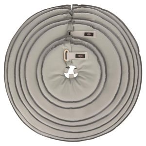 Trixie  Hunde Schutzkragen L-XL grau