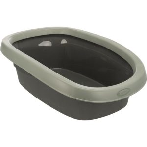 Trixie Be Eco Katzentoilette Carlo mit Rand 38 x 17 x 58 cm anthrazit/grau-grün Trixie Be Eco Katzentoilette Carlo mit Rand 38 x 17 x 58 cm anthrazit/grau-grün