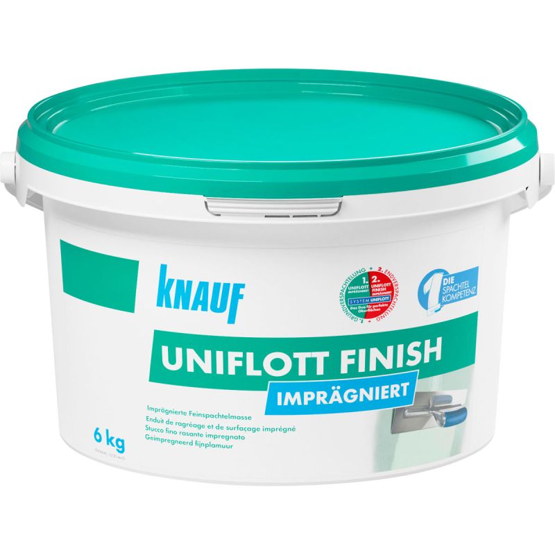 Knauf Spachtelmasse Uniflott Finish imprägniert 6 kg