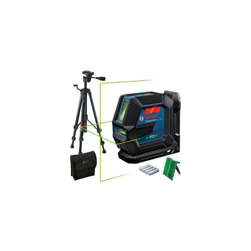 Bosch Professional Linienlaser Set GLL 2-15 G grün