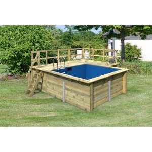 Karibu Pool Größe 1 44 mm inkl 2 Terrassen Karibu Pool Größe 1 44 mm inkl 2 Terrassen