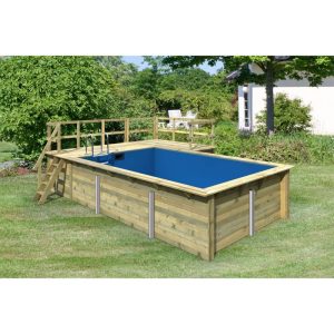 Karibu Pool Größe 3 44 mm inkl 2 Terrassen Karibu Pool Größe 3 44 mm inkl 2 Terrassen