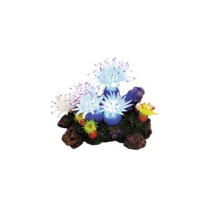 Aqua Ornaments Aplysina mit Pflanzen LED 16,5 x 12 x 11 cm Aqua Ornaments Aplysina mit Pflanzen LED 16,5 x 12 x 11 cm