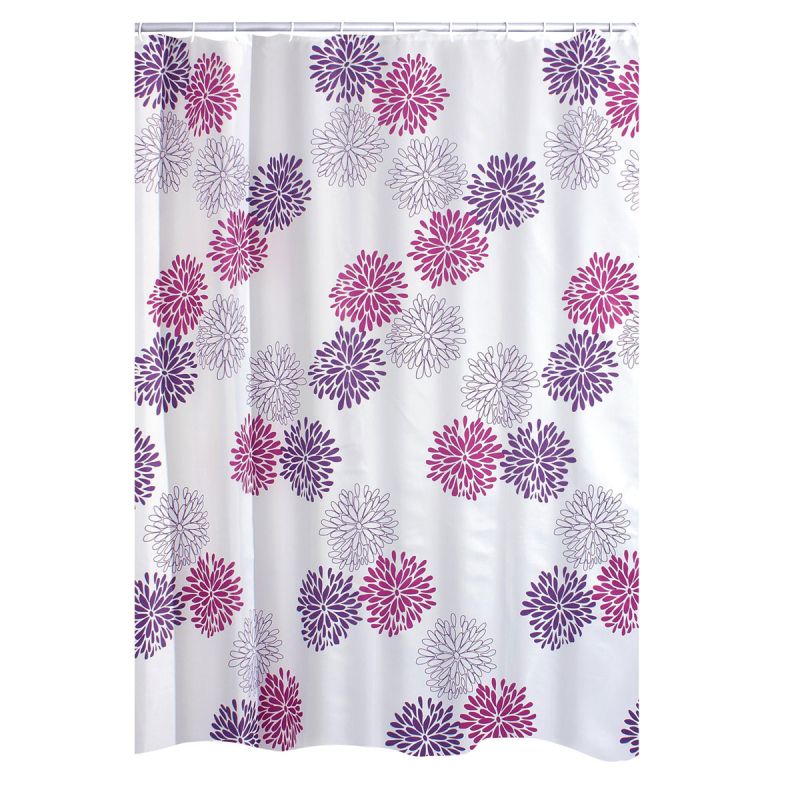 Ridder  Duschvorhang Textil Sandra ca 180 x 200 cm lila