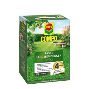 Compo Rasen Langzeit-Dünger Perfect 6 kg Compo Rasen Langzeit-Dünger Perfect 6 kg