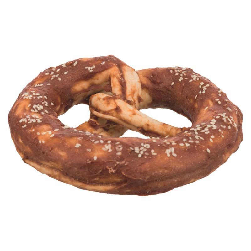 Trixie  DentaFun Brezeln mit Ente Durchmesser 10 cm
