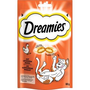 Katzensnack Dreamies mit Huhn 60 g Katzensnack Dreamies mit Huhn 60 g