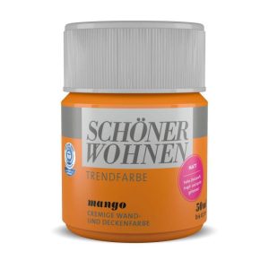 Schöner Wohnen Farbe Tester Trendfarbe matt 50 ml mango 2514 Schöner Wohnen Farbe Tester Trendfarbe matt 50 ml mango 2514