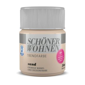 Schöner Wohnen Farbe Tester Trendfarbe matt 50 ml sand 8514 Schöner Wohnen Farbe Tester Trendfarbe matt 50 ml sand 8514