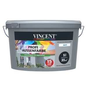 Vincent FassadenfarbeProfi Aussenfarbe MIX IT! matt 5 l Vincent FassadenfarbeProfi Aussenfarbe MIX IT! matt 5 l