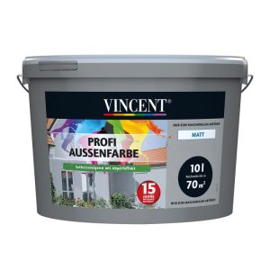 Vincent Fassadenfarbe Profi Aussenfarbe MIX IT! matt 10 l Vincent Fassadenfarbe Profi Aussenfarbe MIX IT! matt 10 l