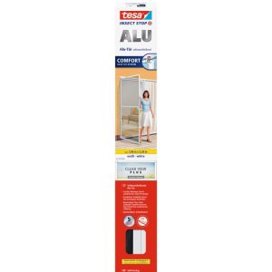 Tesa Fliegengitter Comfort für die Tür Alu weiß 1,00m x 2,10 m