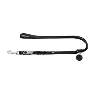 Hunter Verstellbare Führleine Solid Education schwarz 18 mm/200 mm Hunter Verstellbare Führleine Solid Education schwarz 18 mm/200 mm