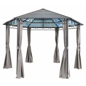 Haveson 6-Eck-Pavillon RÜGEN 200 x 210 x 200 cm Haveson 6-Eck-Pavillon RÜGEN 200 x 210 x 200 cm