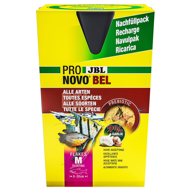 Fischfutter PRONOVO BEL FLAKES M 750 ml