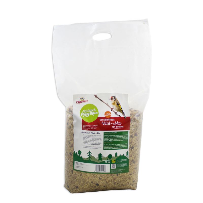 Pfiffikus  Natürlich Vital-Mix 10 kg mit Insekten