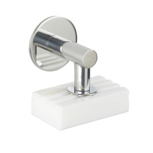 Wenko Turbo-Loc Edelstahl Magnetseifenhalter glänzend Seifenhalter mit Magnet und Turbo-Loc Wandbefestigung zum Ankleben Wenko Turbo-Loc Edelstahl Magnetseifenhalter glänzend Seifenhalter mit Magnet und Turbo-Loc Wandbefestigung zum Ankleben